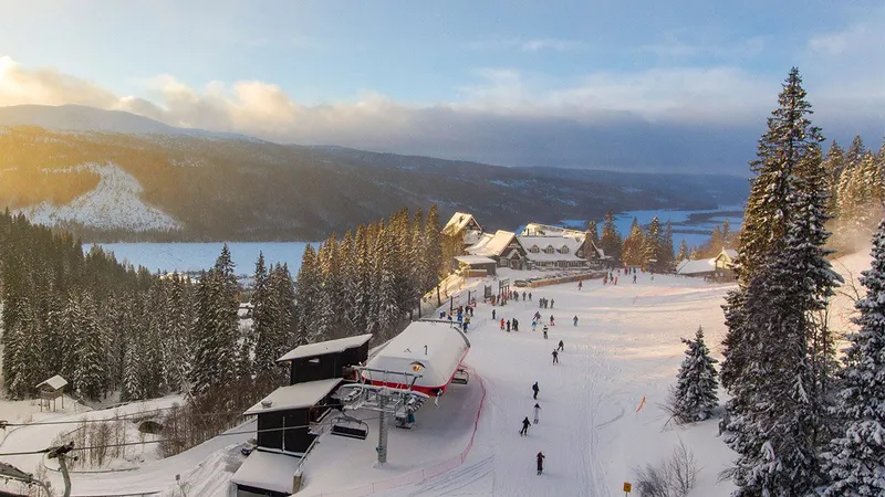 Hotel Fjällgården Exterior Lake View
