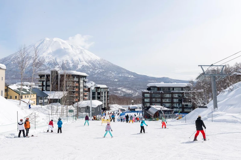 AYA Niseko - Exterior from the Slopes