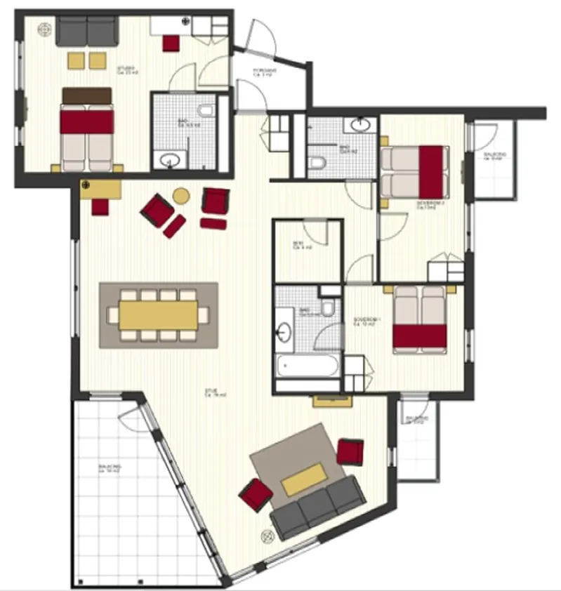 5e1713619282c Radisson Blu Resort Trysil Alpine Suite Floor Plan