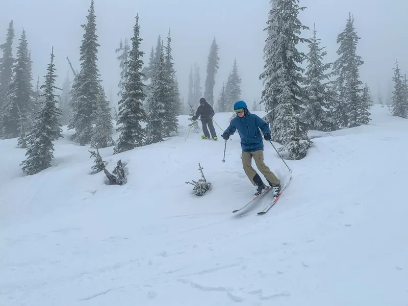 Craig and Ross in the Black Forrest, Big White