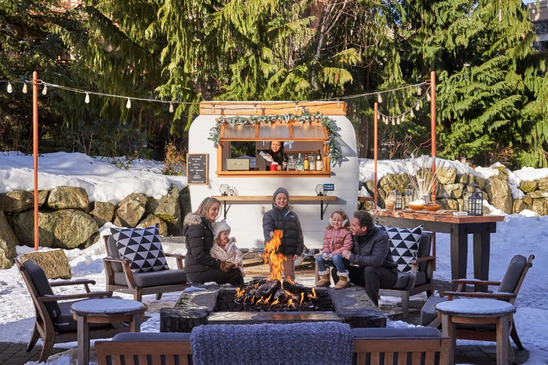Four Seasons Resort Whistler and Residences Smores by the Firepit