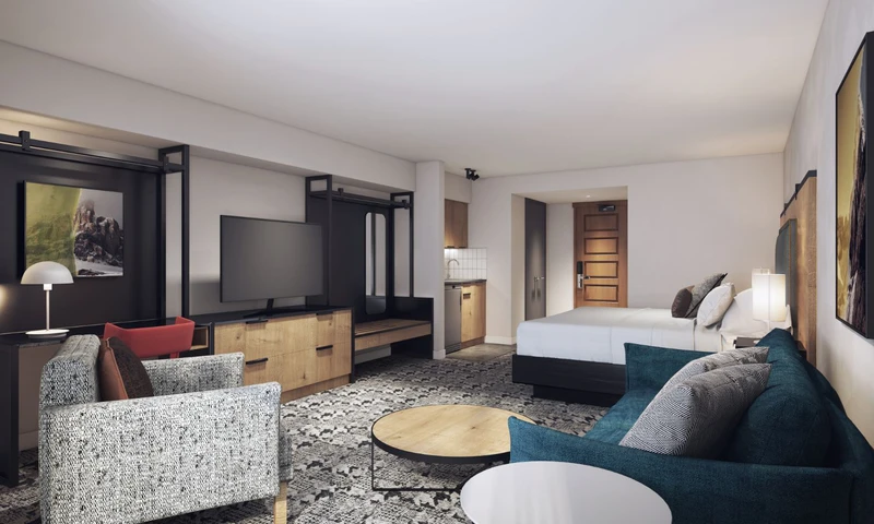 5ee0b6d5d4be5 Crystal Lodge Deluxe King Studio Rendering