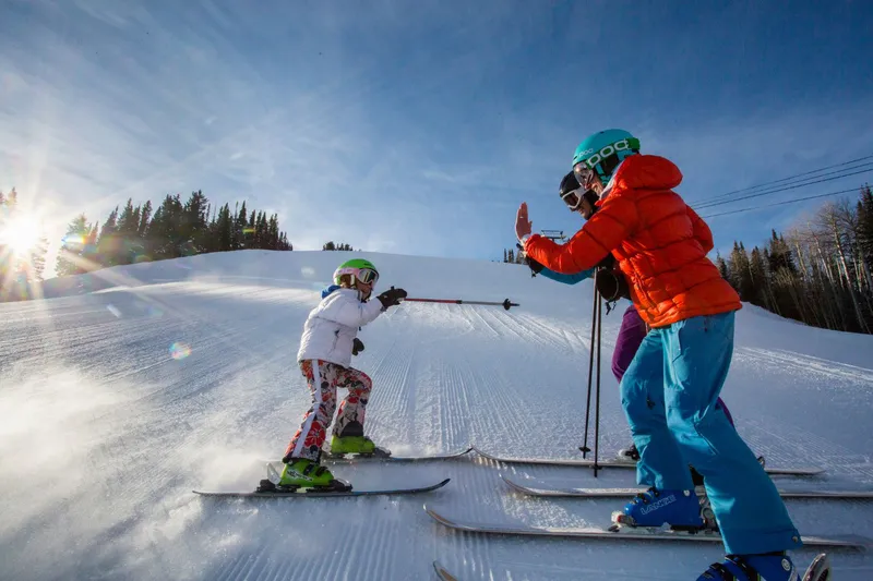 5f85b6eac70b1 Family Skiing on Groomers in Snowmass Jeremy Swanson