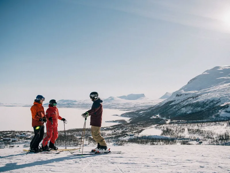 Scenic Skiing in Björkliden © Lapland Resorts