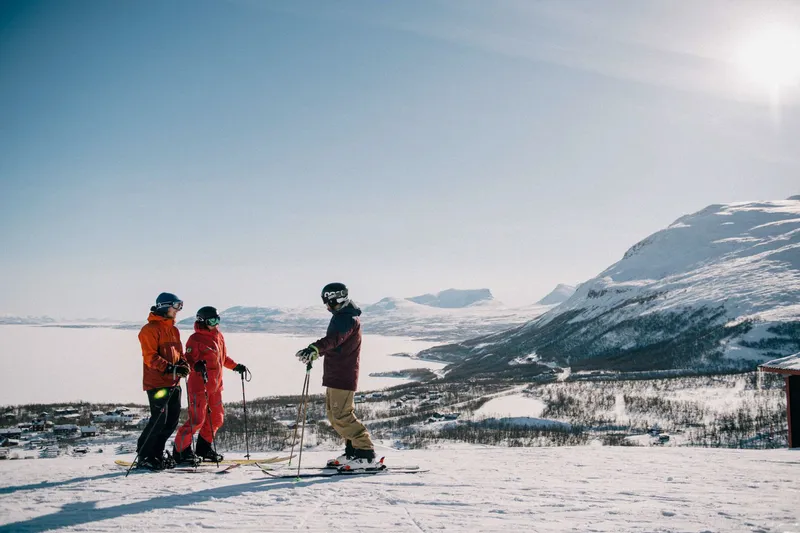 Scenic Skiing in Björkliden © Lapland Resorts