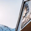 5fa90db573400 Riksgransen Hotel Sign and Mountains