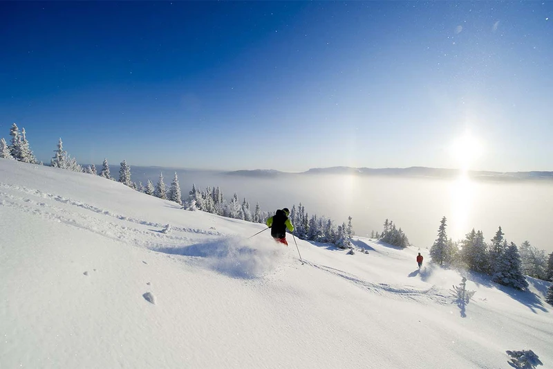 619cb505053ec Powder Skiing in Kvitfjell Vegard Breie Kvitfjell Alpinanlegg
