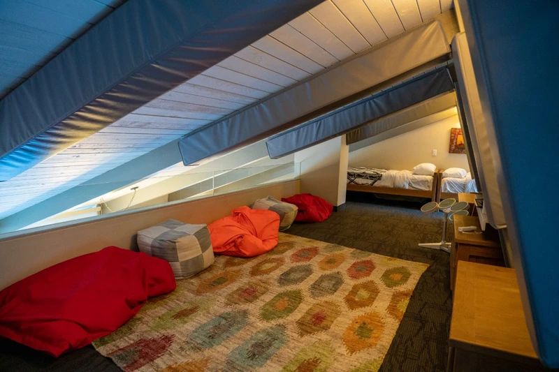 62860f5bb7779 Tunnel Mountain Resort Two Bedroom Suite Kids Loft Kids Loft