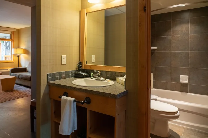 62864225d1d99 The Fox Hotel and Suites Superior Two Bedroom Suite Bathroom