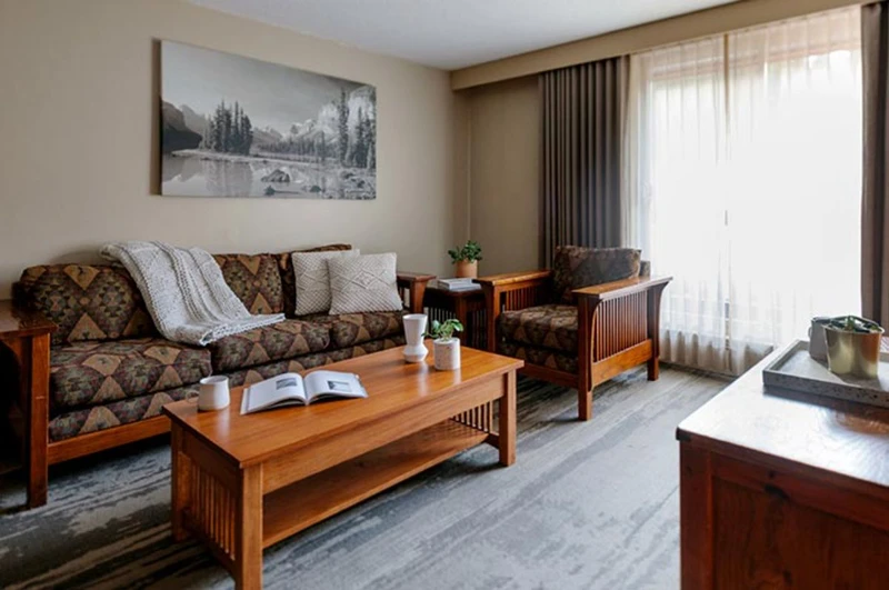 62b2f15dc12a2 Forest Park Hotel Jasper One bedroom King Living Room