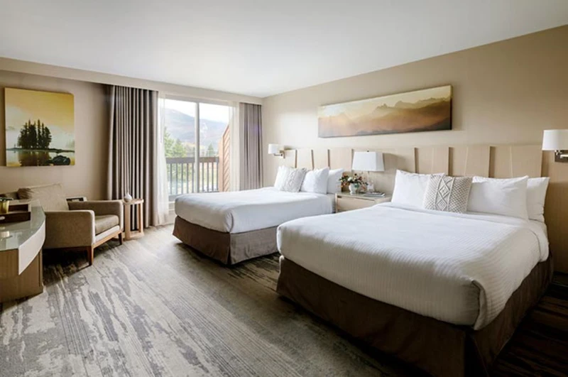 62b2f15fe1939 Forest Park Hotel Jasper Balcony Double Queen Room