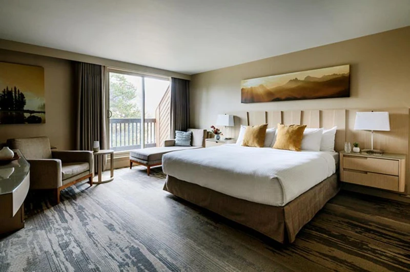62b2f1606b0d6 Forest Park Hotel Jasper Balcony King Room