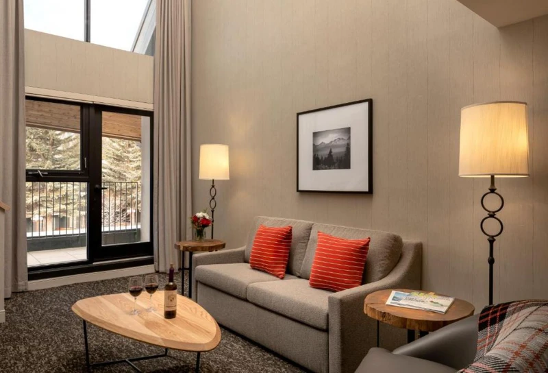 62bd6f65e2427 The Peaks Hotel and Suites Loft Suite Seating Area