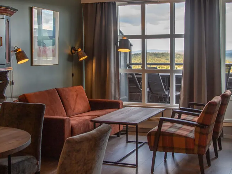 635922311e7ba Bergo Apartments Two bedroom apartment Living area