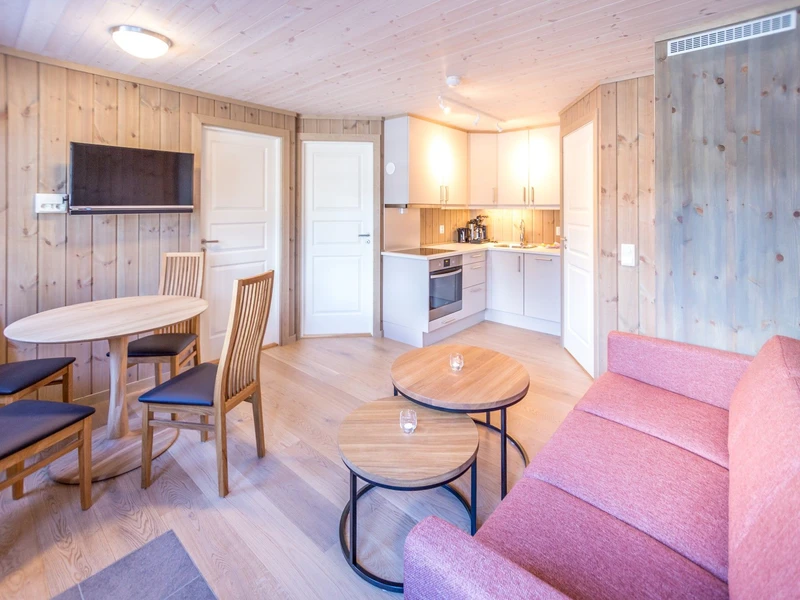 63610f2d90732 Geilolia Forest Cabins Two Bedroom Apartment Living Area