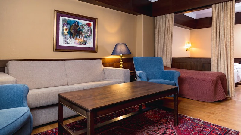 6361425de8f06 Bardla Hotel Family Room Living Area