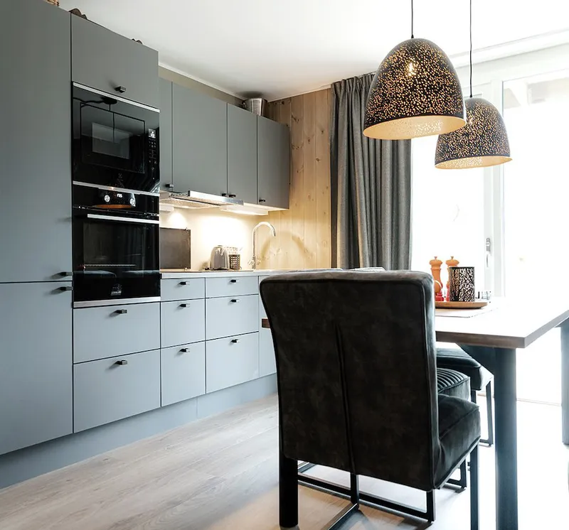 636244caef299 Bardla Hotel Two Bedroom Apartment Kitchen and Dining