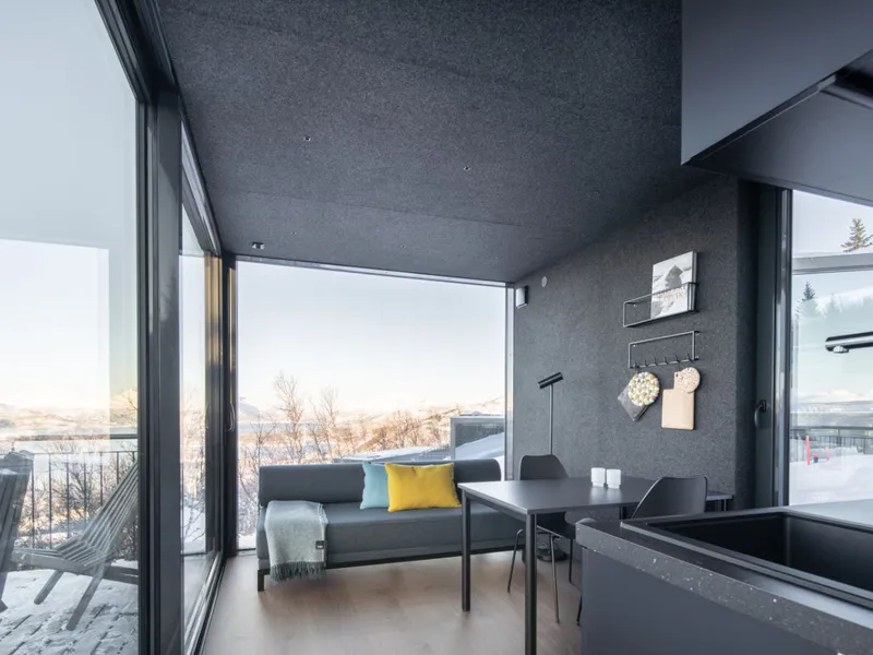 636ba08d9c60f Camp 291 Large Cabin Living area