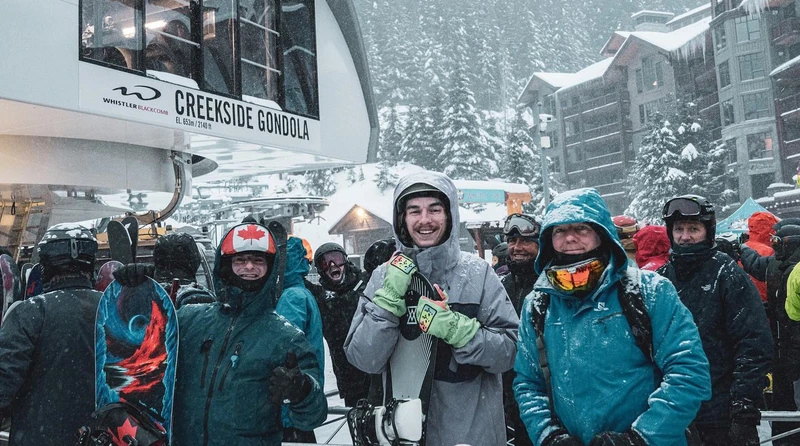 The opening of Creekside Gondola © Nick Voutour