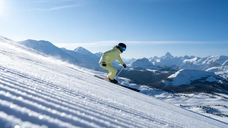 Steep Skiing in Banff © ReubenKrabbe