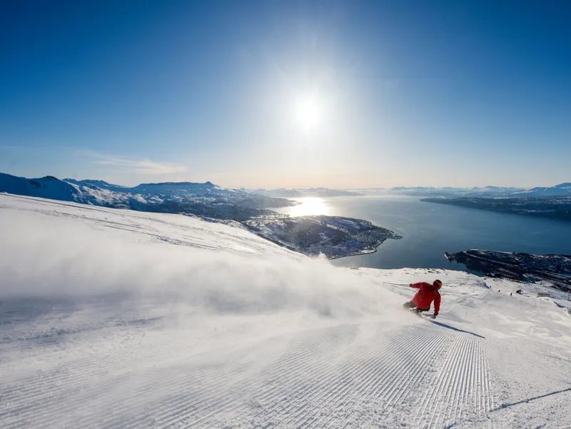 Narvik Groomed Slopes © Rune Dahl