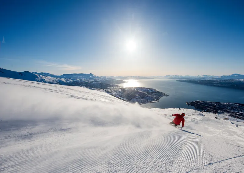 Narvik Groomed Slopes © Rune Dahl