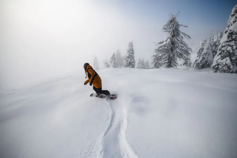 Perfect Powder in Big White © Destination BC / Andrew Strain