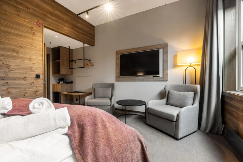 64db95b73de4f Skarsnuten Hotel Double room Living space