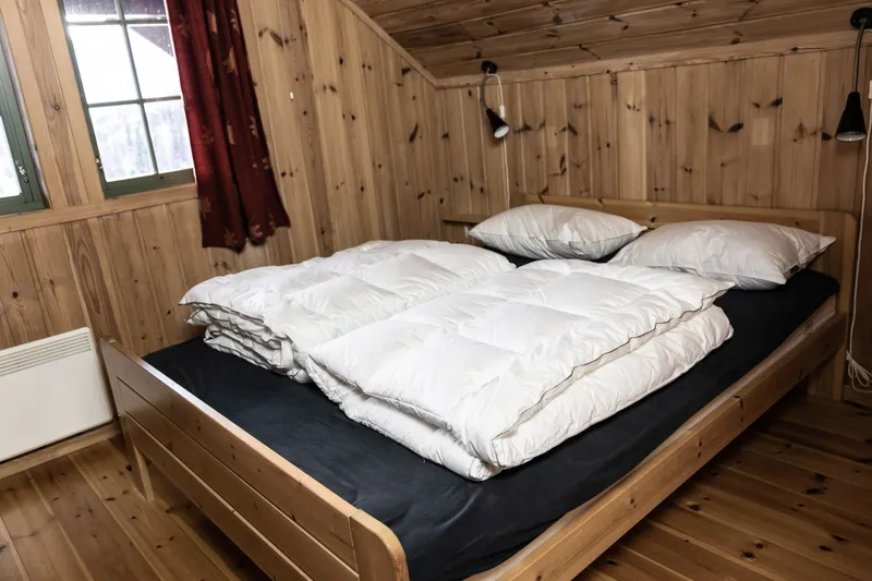 64dcaac296756 Double Bed Lake View Cabins Gausta Norway Home Of Skiing
