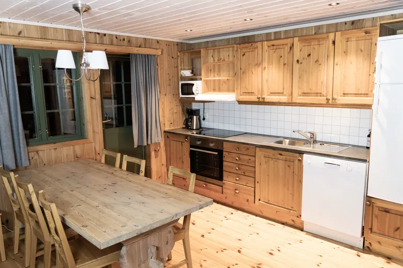 64dcaac38c6d4 Kitchen Lake View Cabins Norway Home Of Skiing