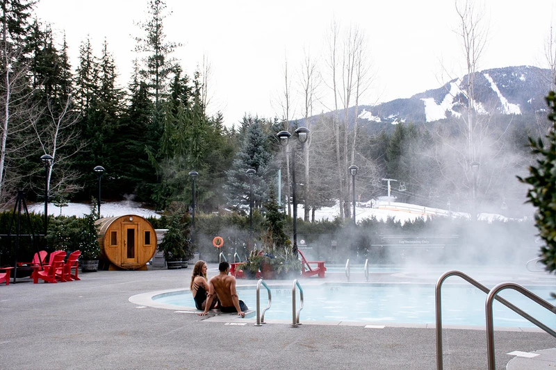 Fairmont Chateau Whistler Slopeside Heated Pools
