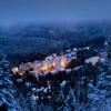 Fairmont Chateau Whistler Exterior at Night