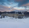 653bd23aa2366 Fairmont Chateau Lake Louise Aerial Winter View
