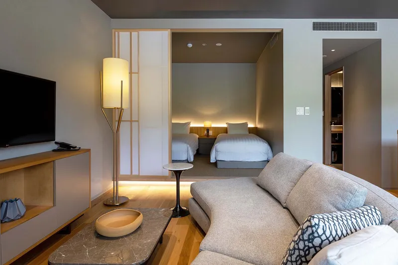 6544f26c00395 Fenix Furano 1 Bedroom Premier Apartment Lounge and Bedroom