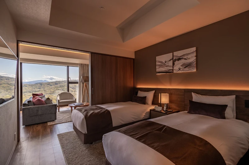 654b87fa7e1e0 The Vale Rusutsu 1 Bedroom Suite Twin Beds