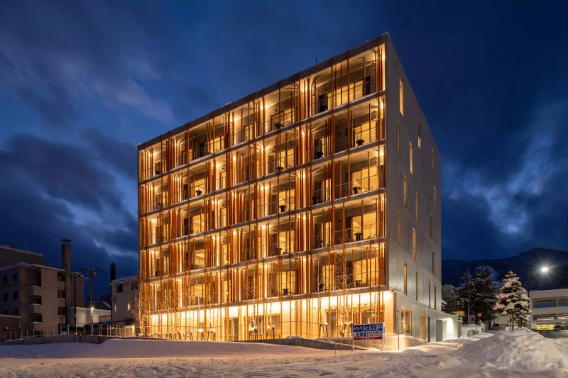 Fenix West - Exterior at Night