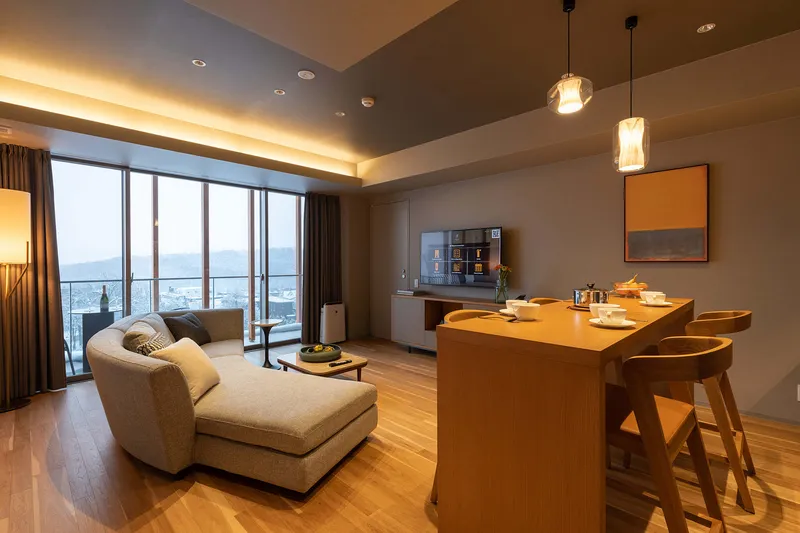 6551fdcbf02d6 Fenix West 2 Bedroom Premier Apartment Dining Living Area