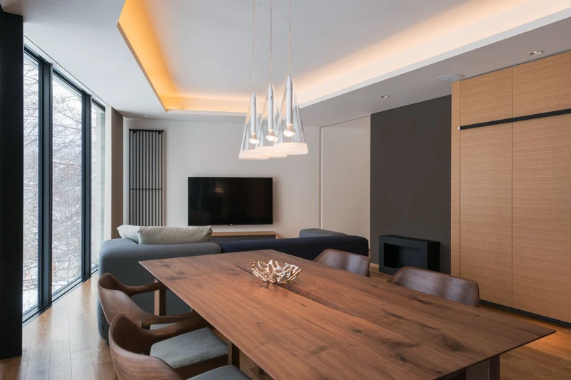 655219f3aa7aa Kozue 1 Bedroom Alpine View Dining area