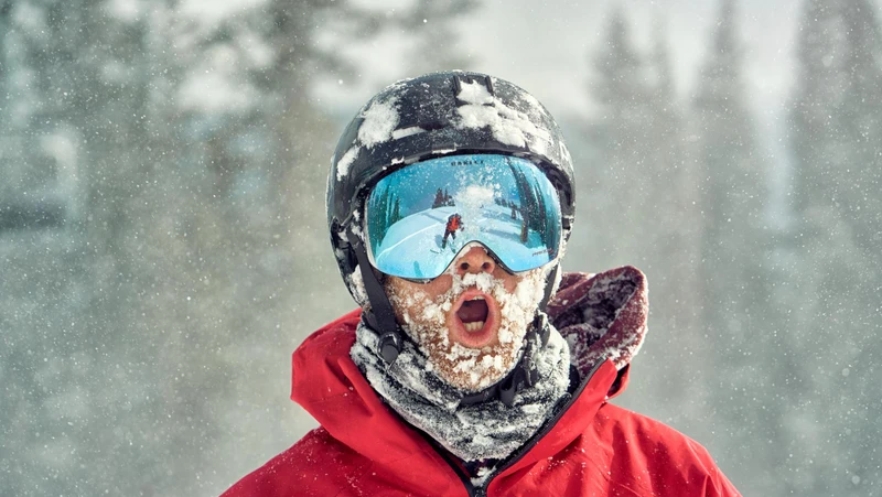 Breckenridge Snow Beard © Andrew Maguire Photo