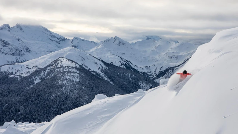 Backcountry Skiing Whistler Panoramic © Tourism Whistler / Ben Girardi
