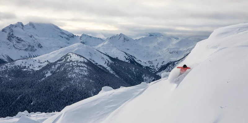 Backcountry Skiing Whistler Panoramic © Tourism Whistler / Ben Girardi