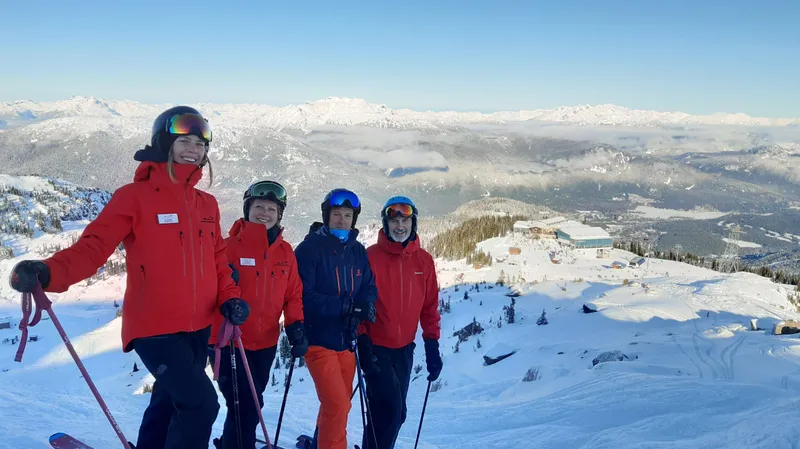 656a07ac3be38 Matt skiing expert terrain in Whistler