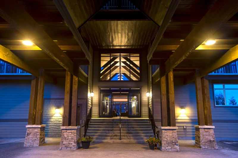 65730619a56a6 Palliser Lodge Entrance