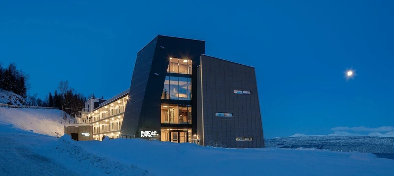 Basecamp Narvik - Exterior at Night