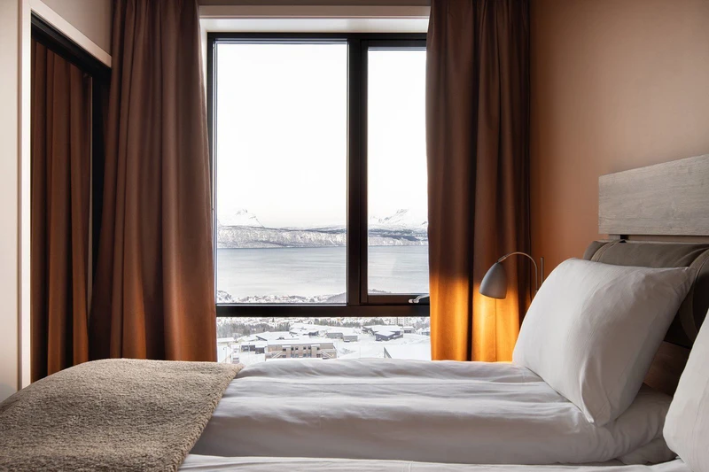 65b127c66f313 Basecamp Narvik 2 Bedroom Apartment Bedroom View