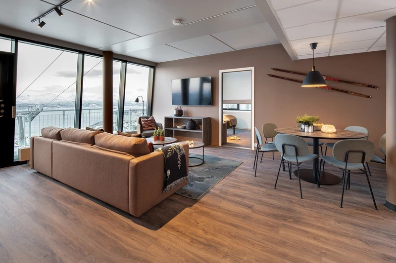 65b12856c8184 Basecamp Narvik 2 Bedroom Suite Living Dining Area