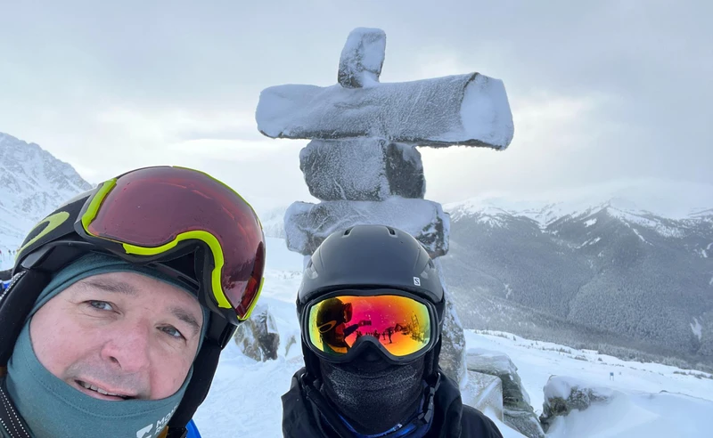 Top of 7th Heaven Blackcomb - Mark Sewell - December 2024