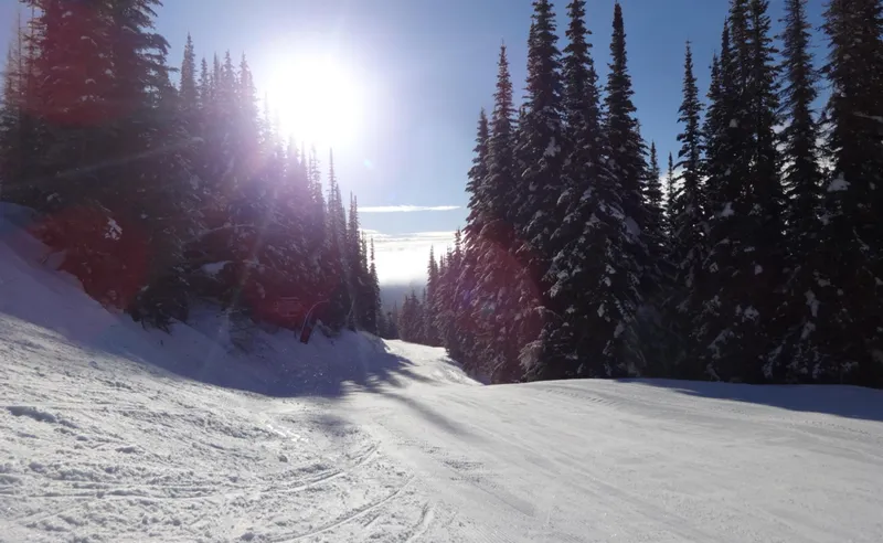 Slopes at Sun Peaks, Canada - Mark Chorley - January 2023