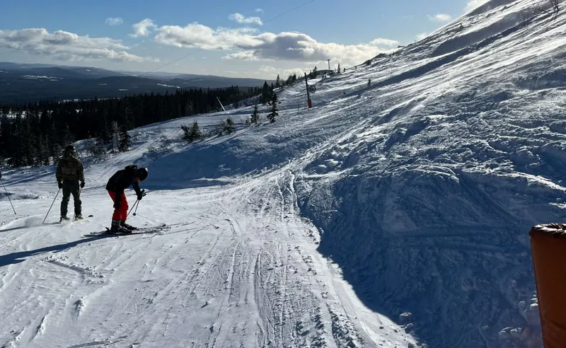 Trysil slopes, Norway - Liz Fewtrell - February 2023