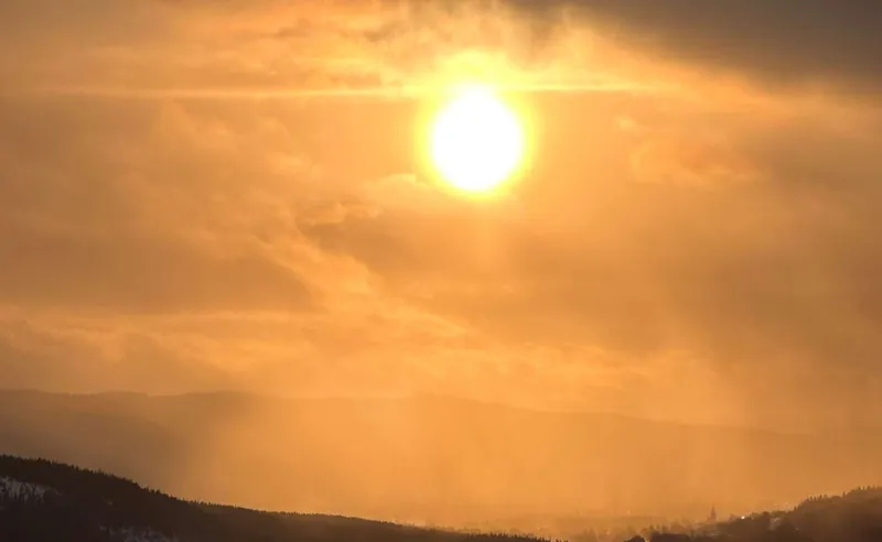 Sunset over Åre, Sweden - Steven Jones - March 2023